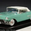 Cadillac Series 62 Convertible, türkis/weiss, 1957, 1:18, Stamp Models