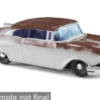 Chevrolet Bel Air, hellgrau/braun, 1957, 1:87, Busch