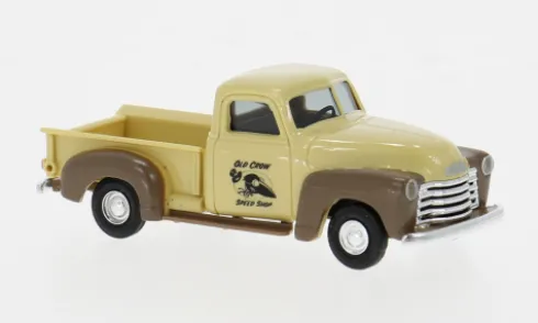 Chevrolet Pick Up, 1950, Old Crow Speedshop, 1:87, Busch