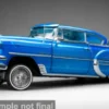 Chevrolet Bel Air Hardtop, blau, 1954, 1:18, Sun Star