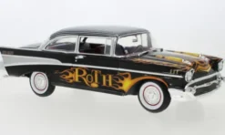 Chevrolet Bel Air, schwarz/Dekor, 1957, Big Daddy Ed Roth, 1:18, ACME