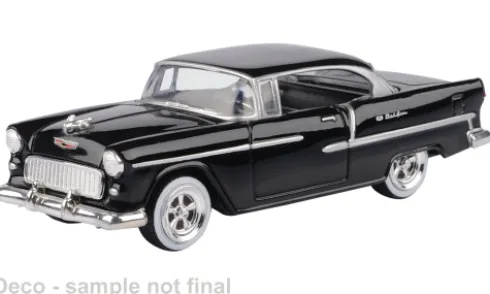 Chevrolet Bel Air, schwarz, 1955, 1:43, Motormax