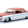 Chevrolet Biscayne, rot/silber, 1964, 1:64, Greenlight