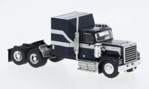 Chevrolet Bison, dunkelblau/silber, 1980, 1:87, Brekina