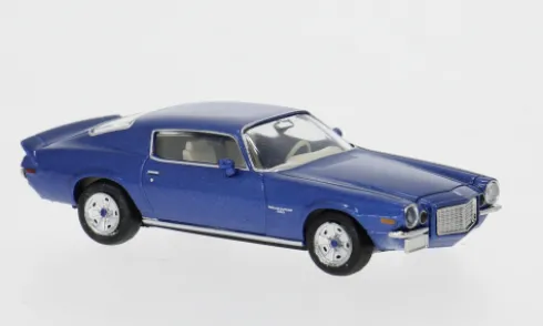 Chevrolet Camaro, blau, 1966, 1:87, Brekina