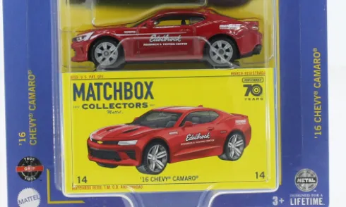Chevrolet Camaro, rot, 2016, 1:64, Matchbox