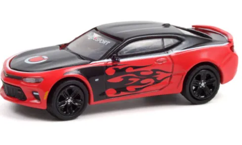 Chevrolet Camaro SS, rot/schwarz, 2016, Diablo Sport, 1:64, Greenlight