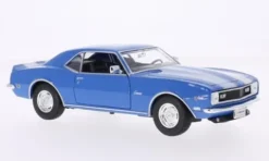 Chevrolet Camaro Z28, blau/weiss, 1968, 1:24, Welly