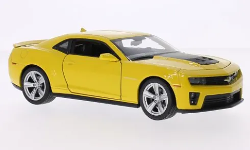 Chevrolet Camaro ZL1, gelb/schwarz, 2012, 1:24, Welly