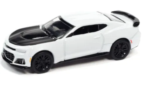 Chevrolet Camaro ZL1, weiss/schwarz, 2019, 1:64, Auto World