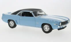 Chevrolet Camaro Z/28, türkis/weiss, 1969, 1:18, ACME