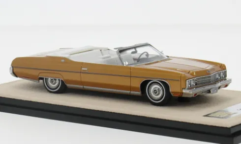 Chevrolet Caprice Convertible, orange, 1973, 1:43, Stamp Models