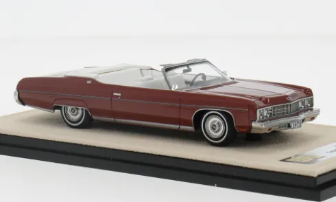 Chevrolet Caprice Convertible, rot, 1973, 1:43, Stamp Models