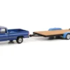 Chevrolet C-20, blau, 1981, 1:64, Greenlight