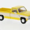 Chevrolet C 10, gelb/weiss, 1982, 1:87, Brekina