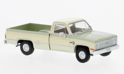 Chevrolet C 10, hellgrün/hellbeige, 1982, 1:87, Brekina
