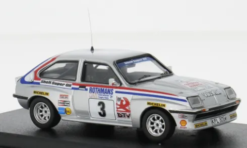 Chevrolet Chevette HSR, Rallye Manx, 1981, Vauxhall, #3, T.Pond/M.Nicholson, 1:43, Trofeu