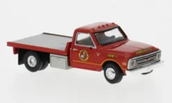 Chevrolet Chevrolet C30 Plattform, rot, 1968, Foam 17, 1:87, Brekina