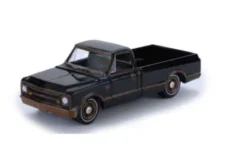 Chevrolet C10 Lowrider, schwarz/bronze, 1972, 1:64, Greenlight