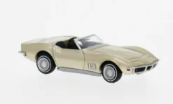Chevrolet Corvette C3, gold, 1967, 1:87, Brekina