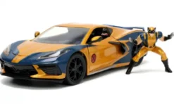 Chevrolet Corvette (C8) Stingray, 2020, Marvel Avengers - X-Men Wolverin, 1:24, Jada