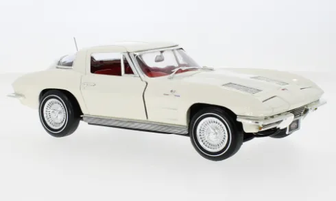 Chevrolet Corvette (C2) Z06, weiss, 1963, 1:18, Auto World
