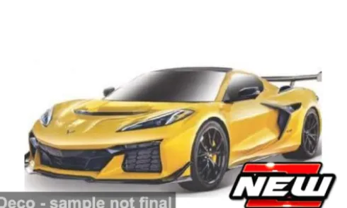 Chevrolet Corvette ZR1, gelb, 1:24, Maisto