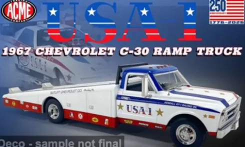 Chevrolet C-30 Ramp Truck, 1967, USA-1, 1:18, ACME