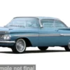 Chevrolet Impala, blau, 1959, 1:24, Maisto