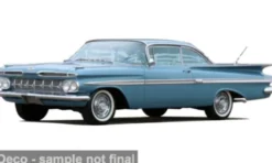 Chevrolet Impala, blau, 1959, 1:24, Maisto