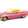 Chevrolet Impala Lowrider, pink/gelb, 1963, 1:64, Greenlight