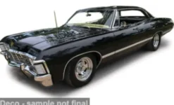 Chevrolet Impala Sport Sedan, schwarz, 1967, 1:43, IXO America