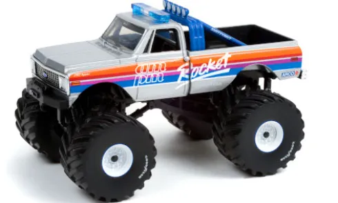 Chevrolet K-10 Monster Truck, 1972, AM/PM Rocket, 1:43, Greenlight