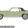 Chevrolet Monte Carlo Landau, hellgrün/schwarz, 1974, 1:87, Oxford