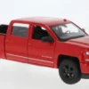 Chevrolet Silverado, rot, 2017, 1:24, Welly