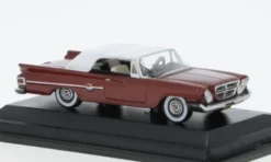 Chrysler 300 Convertible, dunkelrot/weiss, 1961, 1:87, Oxford