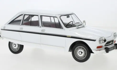 Citroen Ami Super, weiss, 1974, 1:18, Norev