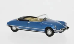 Citroen DS 19 Cabriolet, blau, 1963, 1:87, Brekina