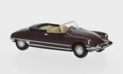 Citroen DS 19 Cabriolet, dunkelrot, 1963, 1:87, Brekina