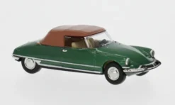 Citroen DS 19 Cabriolet, grün, 1963, 1:87, Brekina