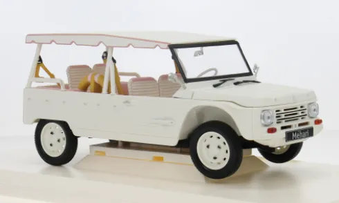Citroen Mehari, weiss/rosa, 2023, 1:18, Norev