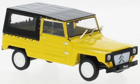Citroen Namco Pony, gelb, 1975, 1:43, IXO