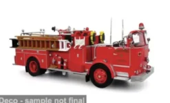 Crown Coach Corporation Firecoach, LACOFD - Los Angeles County Of Fire Department - Engine 51, 1:87, Iconic Replicas