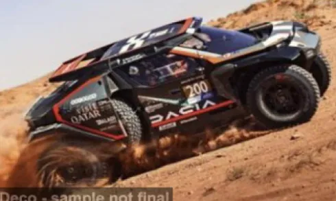 Dacia Sandrider, Rally Dakar, 2025, The Dacia Sandriders, #200, N.Al-Attiyah/E.Boulanger, 1:43, Spark