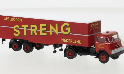 DAF DO 2000 Koffer-SZ, 1957, Streng, 1:87, Brekina