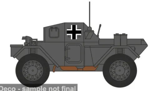 Daimler Dingo, 1944, Wehrmacht (Captured) France, 1:76, Oxford
