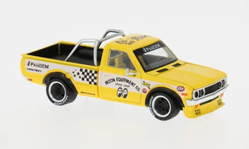 Datsun 620, gelb/Dekor, 1:64, Pop Race