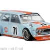 Datsun 510 Gulf Wagon V1, hellblau/orange, 1969, Gulf, #71, 1:64, Mini GT