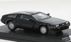 DeLorean DMC12, schwarz, 1981, 1:43, Vitesse