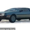 DeLorean DMC-12, silber, 1981, 1:43, IXO America